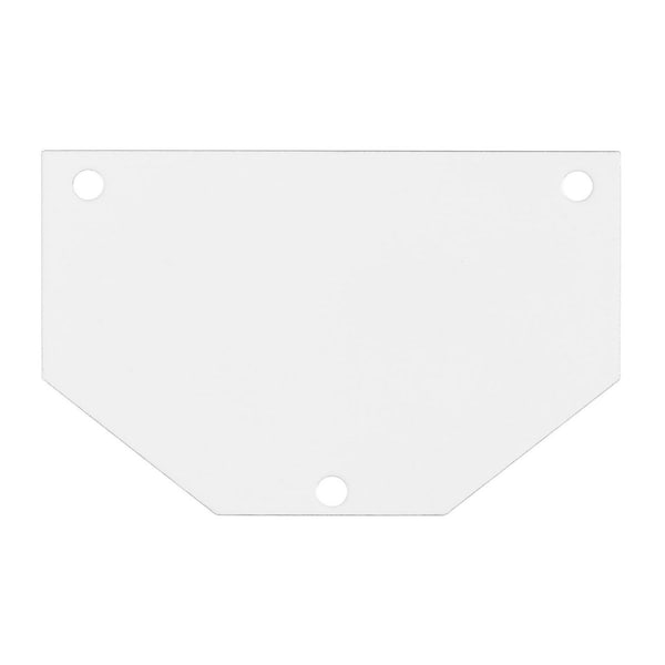Recessed 10" Series, Sub Plate, 1/2 Perimeter, Blank Cover